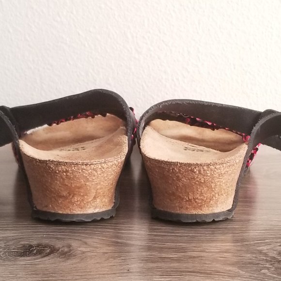 Nearly New Birkenstock Papillio "Lola" Ankle Wrap Sandals Size 6. - Picture 7 of 10